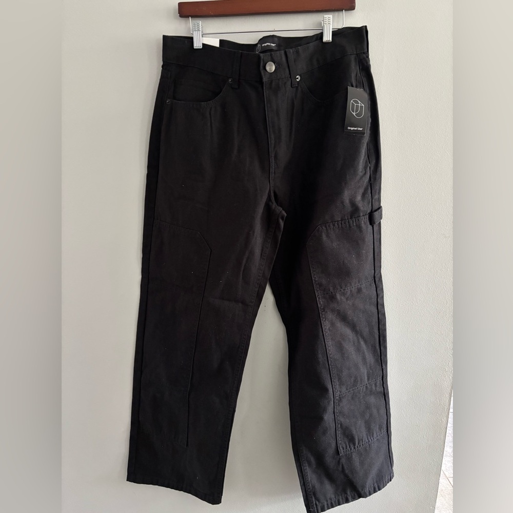 Original Use Jet Black Utility Pants